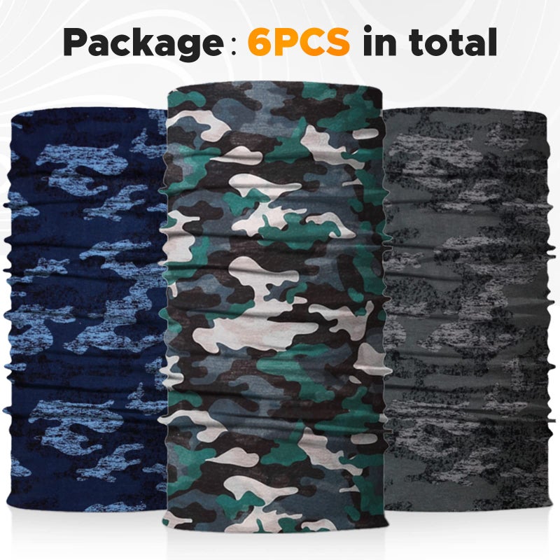JOEYOUNG Headwear, Bandana, Neck Gaiter Head Wrap Headband Balaclava Magic Scarf - Image 3